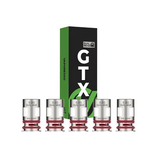 Résistance GTX - 4 Dual Mesh (5 pcs) - Vaporesso - BYCLOPE