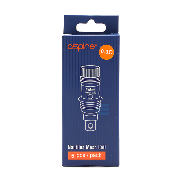 Résistances Nautilus Mesh 0.3ohm x5 - Aspire