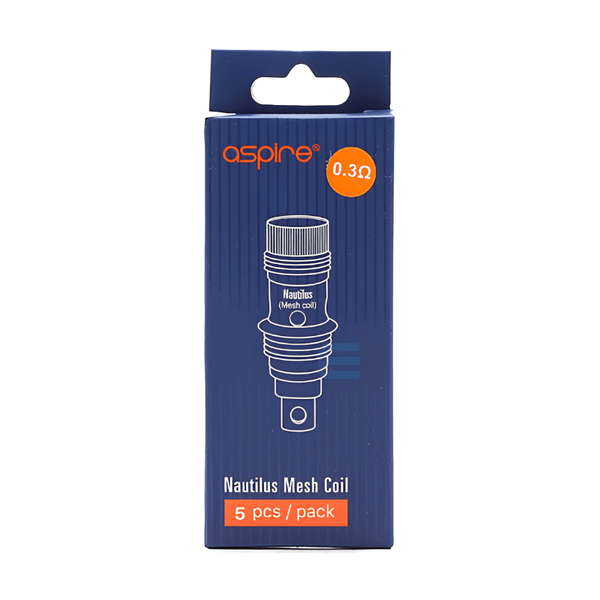 Résistances Nautilus Mesh 0.3ohm x5 - Aspire - BYCLOPE