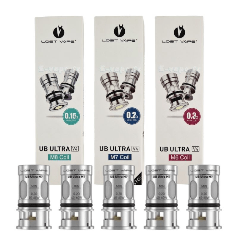 Résistances X5 UB Ultra V4 - Lost Vape - BYCLOPE