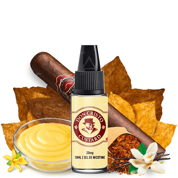 Sell de Nicotine Custard 10ml - Don Cristo - BYCLOPE