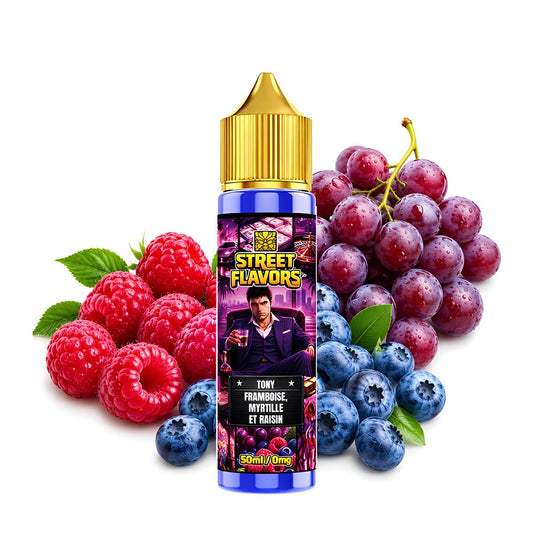 TONY 0MG 50ML - STREET FLAVORS BY TRIBAL FORCE - BYCLOPE