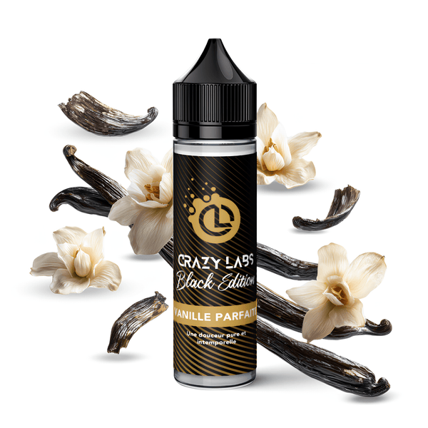 VANILLE PARFAITE - 75ML - CRAZY LABS BLACK EDITION - BYCLOPE