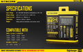 Chargeur Accus - Nitecore D4 - Nitecore - BYCLOPE
