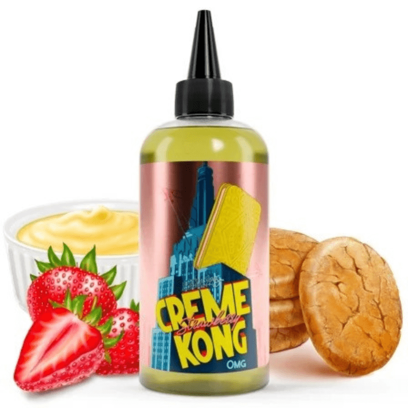 Creme Kong Strawberry - Joe's Juice - 200ml - BYCLOPE