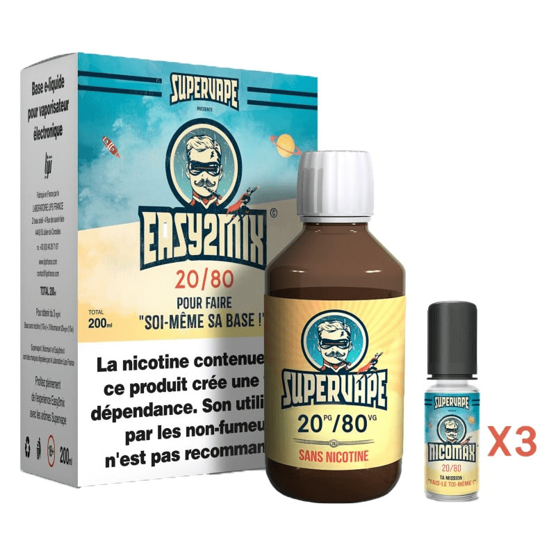 Base DIY - Easy To Mix 20/80 - 200ml - BYCLOPE