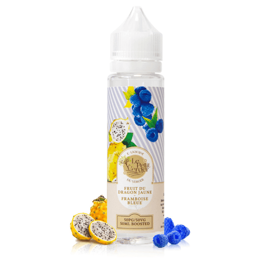 E-liquide Fruit du Dragon Jaune Framboise Bleue 50ml Le Petit Verger - Savourea - BYCLOPE