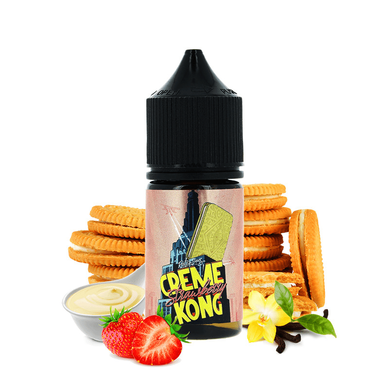 Concentré Strawberry 30ml - Creme Kong - BYCLOPE