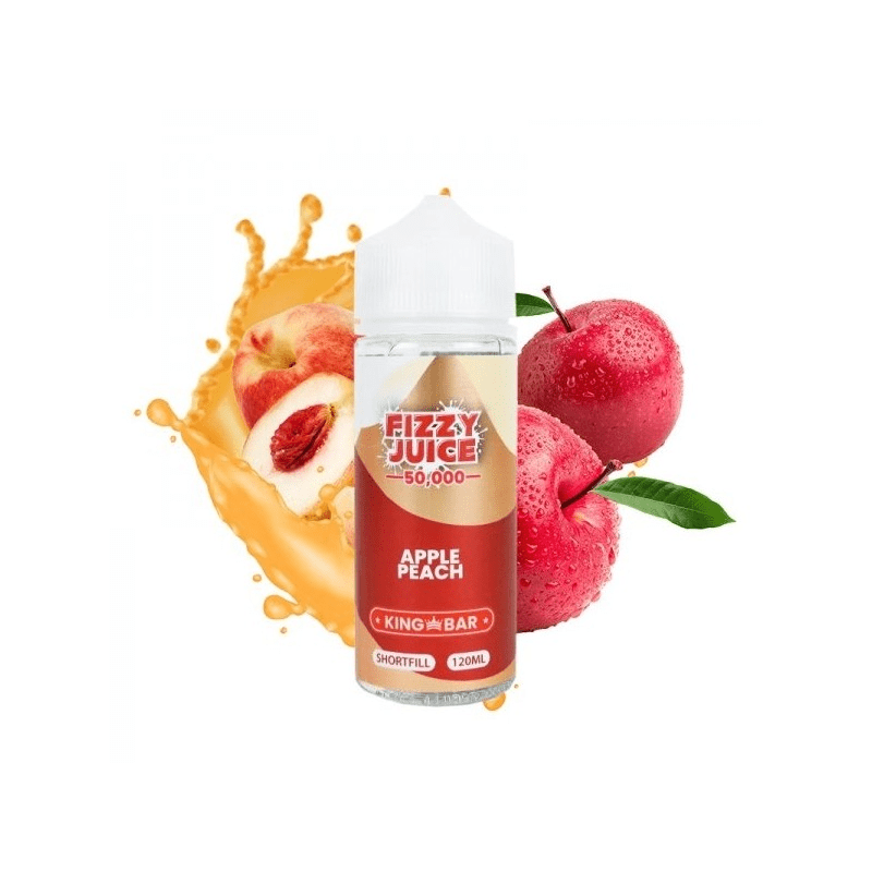 E-Liquide Apple Peach Fizzy Juice - King Bar - BYCLOPE