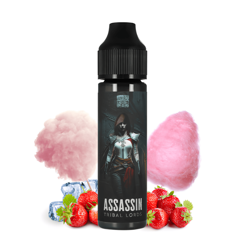 E-Liquide Assassin Fraise Barbe à Papa Tribal Lords 50ml - Tribal Force - BYCLOPE