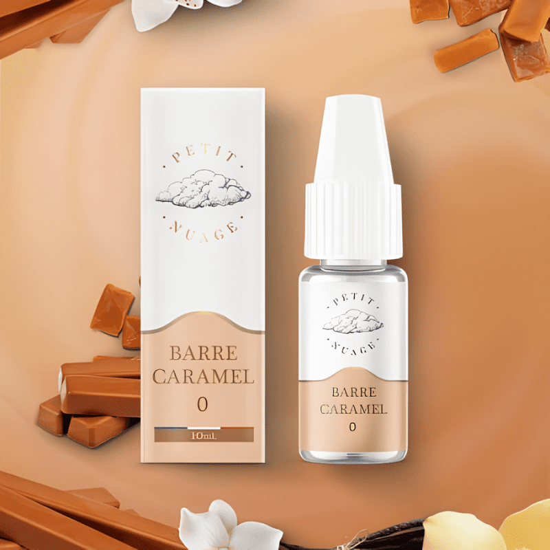 E-Liquide Barre Caramel 10ml - Petit Nuage - BYCLOPE