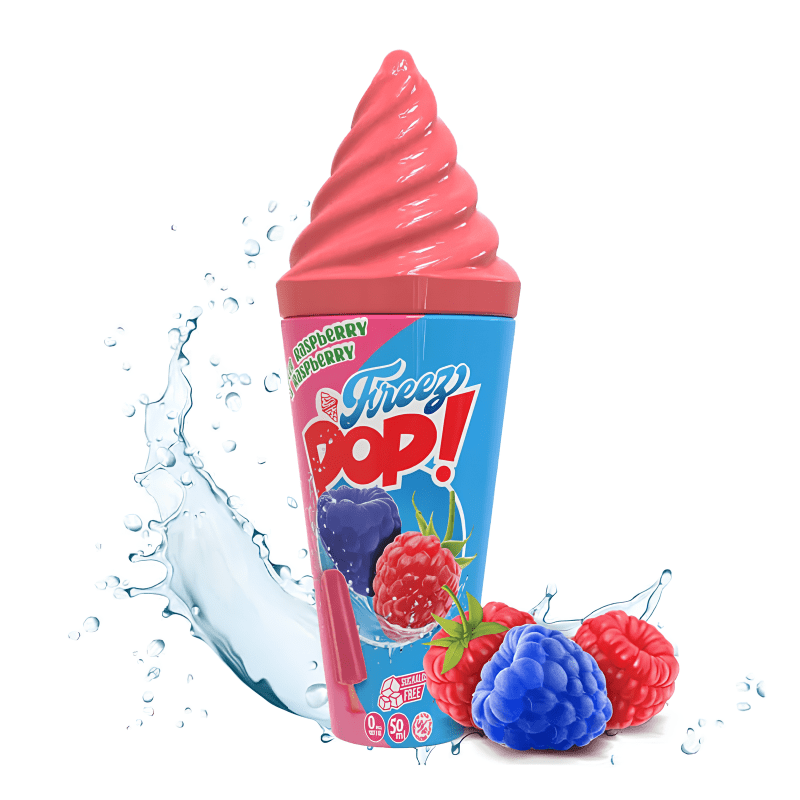 E-Liquide Blue Raspberry & Raspberry 50ml - Freez Pop by Vape Maker - BYCLOPE