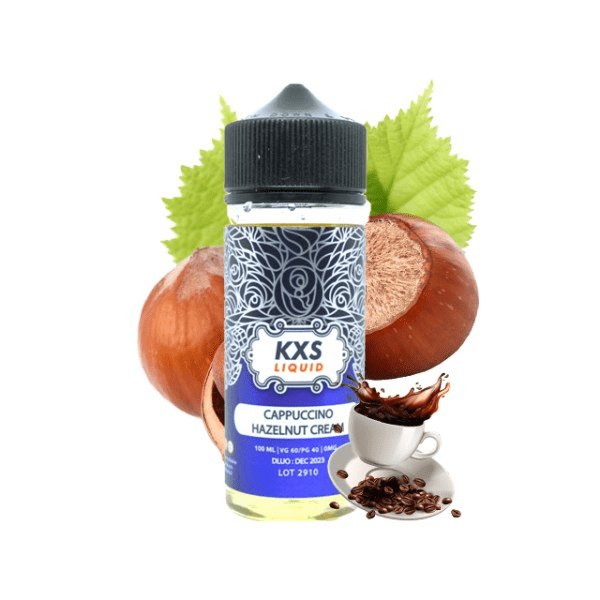 E-Liquide Cappuccino Hazelnut Cream 100ml - KXS Liquid - BYCLOPE