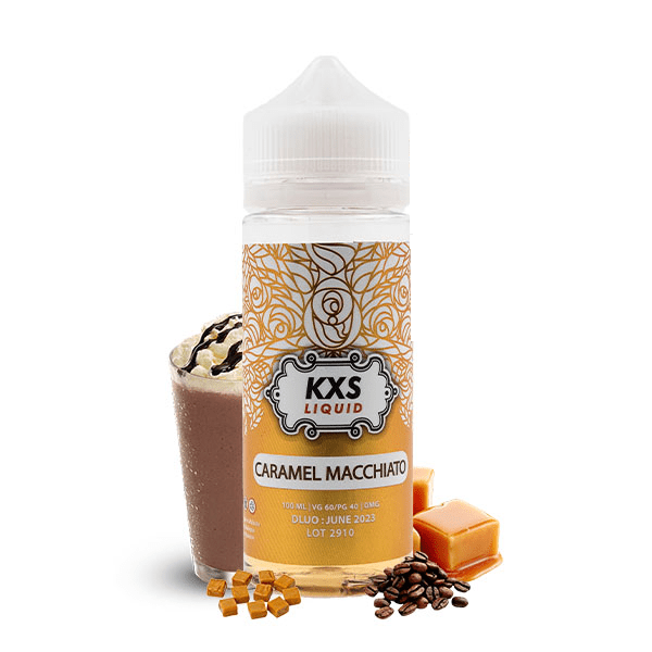 E-Liquide Caramel Macchiato 100ml - KXS Liquid - BYCLOPE