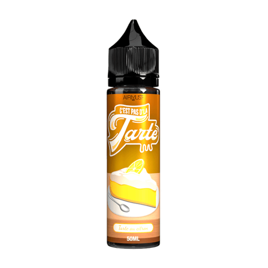 E-Liquide Citron 50ml - C'est pas de la tarte Tarte au Citron - BYCLOPE