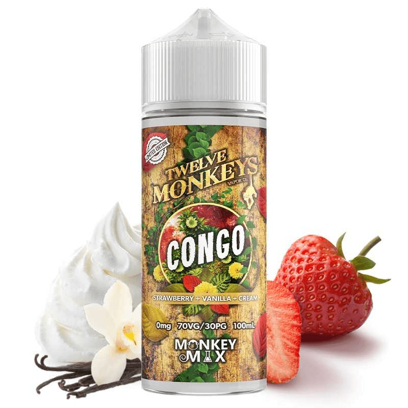 E-Liquide Congo Monkey Mix - Twelve Mokeys - BYCLOPE