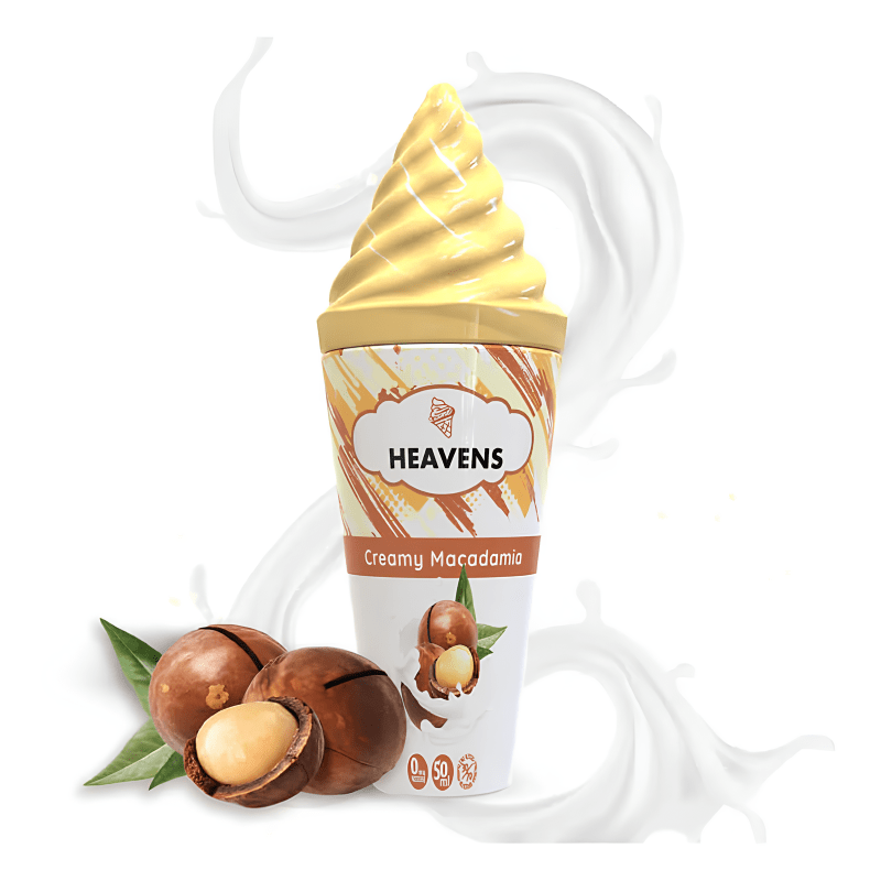 E-Liquide Creamy Macadamia 50ml - Heavens by Vape Maker - BYCLOPE