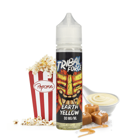E-Liquide Earth Yellow 50ml - Tribal Force - BYCLOPE