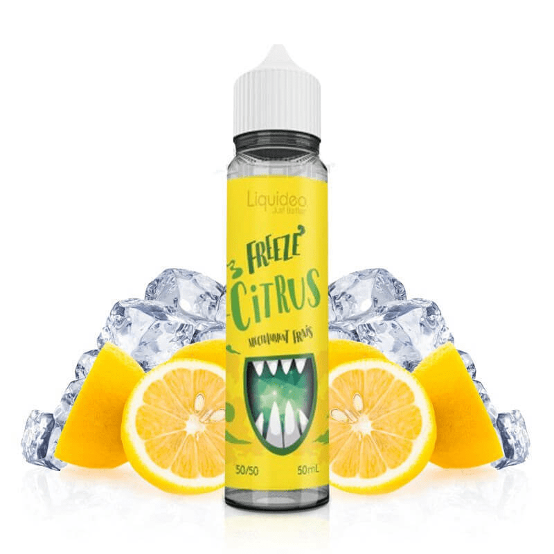 E-Liquide Freeze Citrus 50ml - Liquideo - BYCLOPE