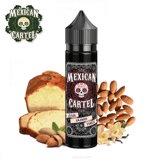 E-Liquide Gâteau Amendes Vanille 50ml - Mexican Cartel - BYCLOPE