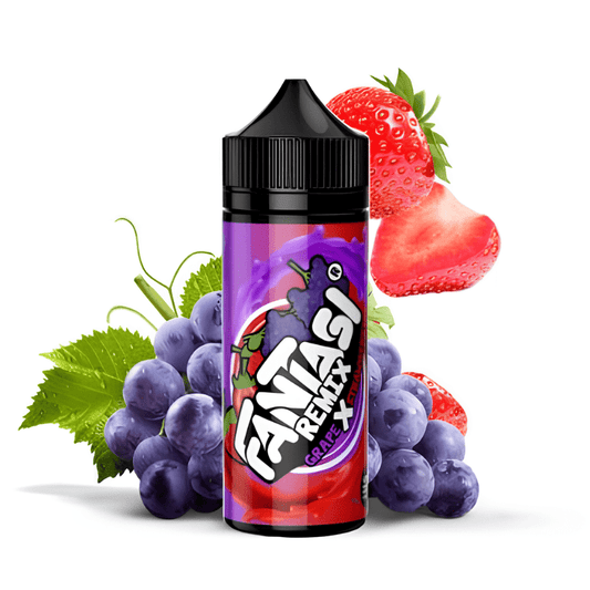 E-Liquide Grape x Strawberry 100ml - Fantasi Remix - BYCLOPE