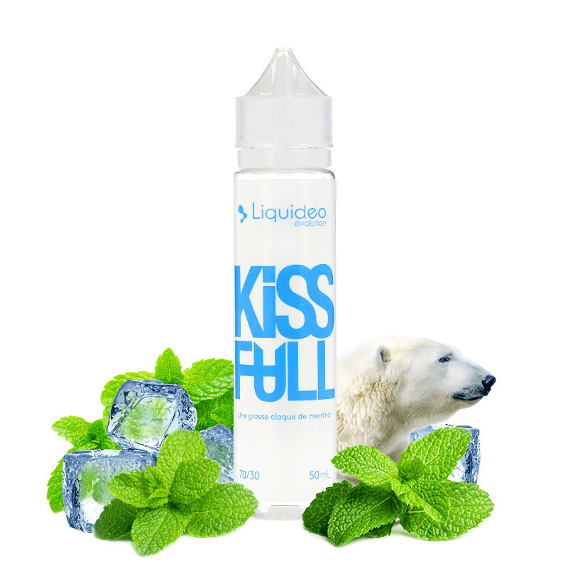 E-Liquide Kiss Full 50ml - Liquideo - BYCLOPE