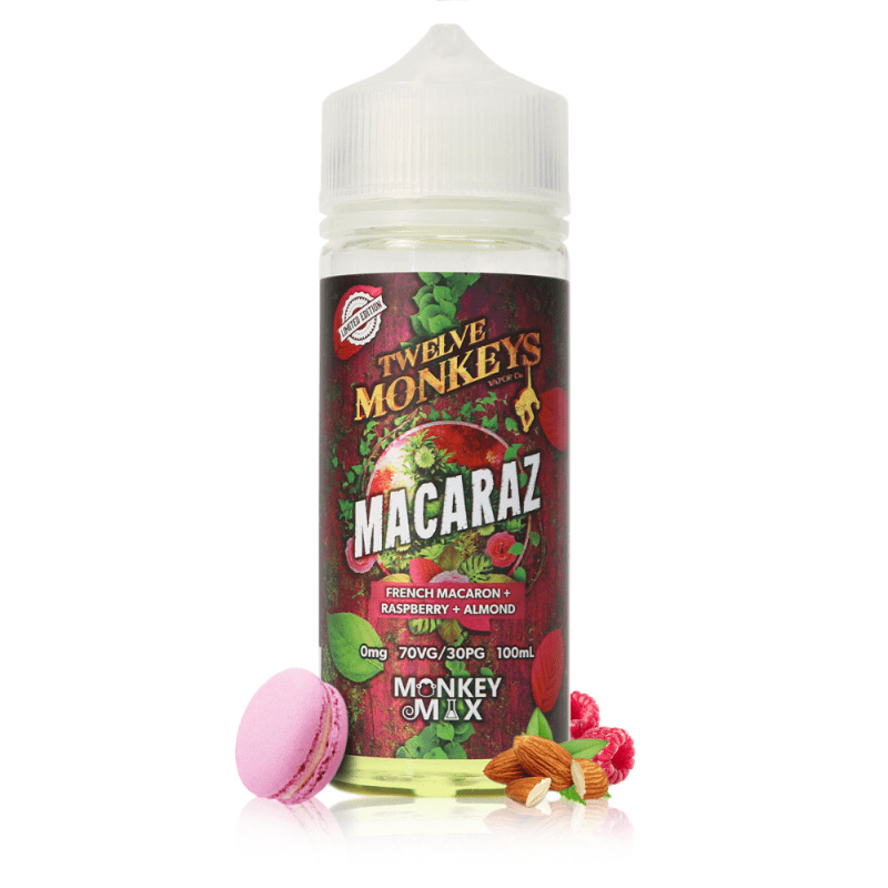 E-Liquide Macaraz 100ml - Twelve Monkeys - BYCLOPE