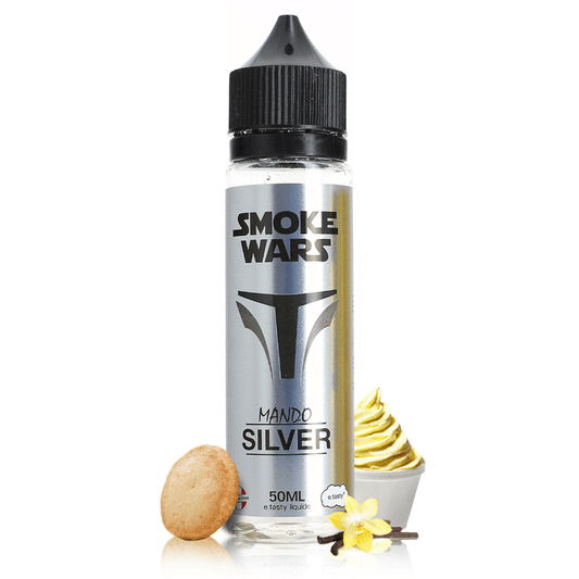 E-Liquide Mando Silver 50ml - Smoke Wars - BYCLOPE