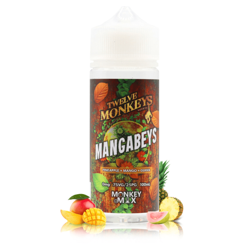 E-Liquide Mangabeys 100ml - Twelve Monkeys - BYCLOPE