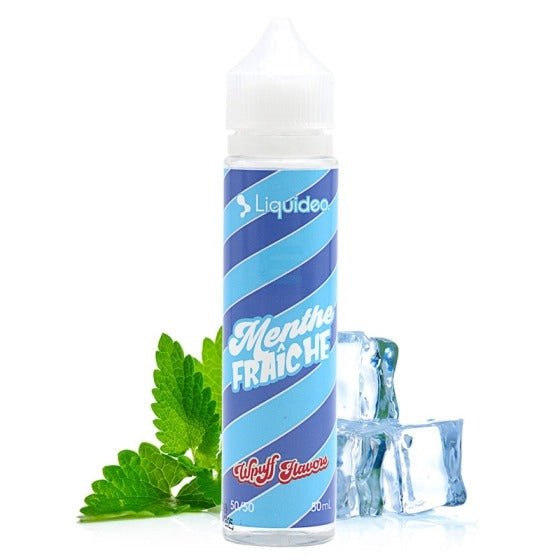 E-liquide Menthe Fraîche 50 mL - Wpuff Liquideo - BYCLOPE