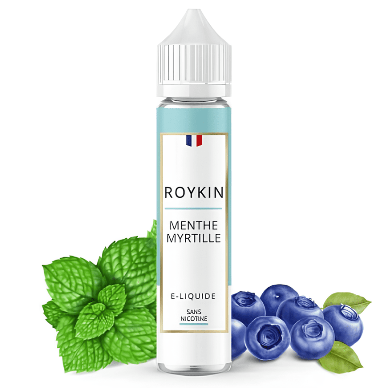 E-Liquide Menthe Myrtille 50ml - Roykin - BYCLOPE