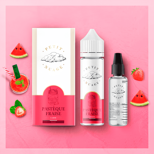E-Liquide Pastèque Fraise 60ml - Petit Nuage - BYCLOPE