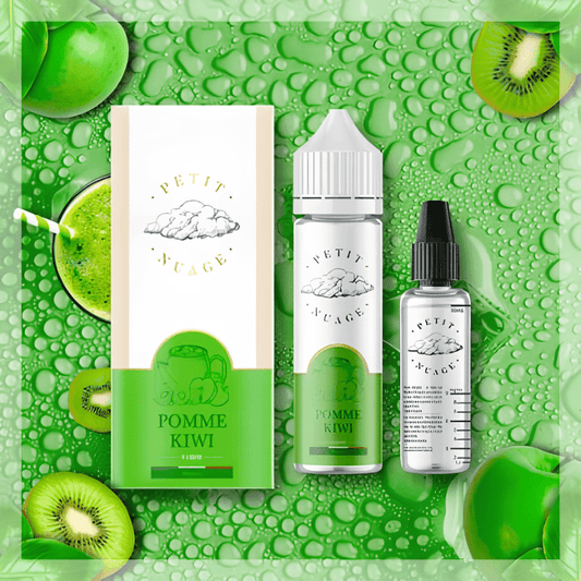 E-Liquide Pomme Kiwi 60ml - Petit Nuage - BYCLOPE
