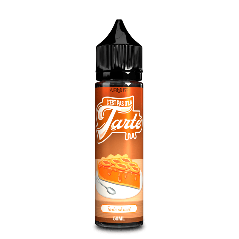 E-Liquide Tarte Abricot 50ml - C'est Pas De La Tarte tarte - BYCLOPE