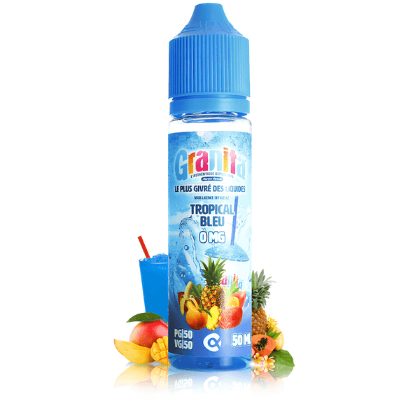E- Liquide Tropical Bleu 50ml - Granita - BYCLOPE