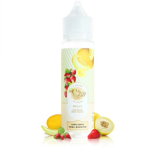 E-liquide Melon Fraise des Bois 50ml Le Petit Verger - Savourea - BYCLOPE