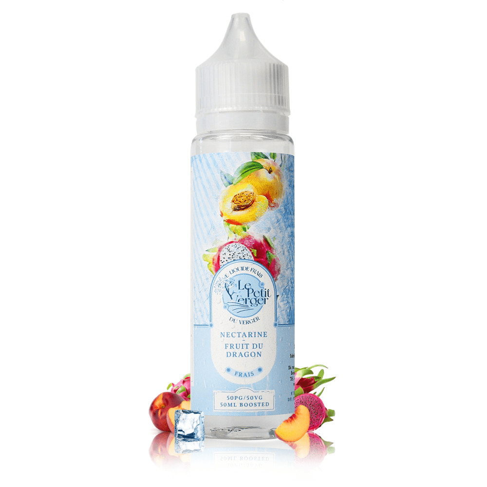 E-liquide Nectarine Fruit du dragon Frais 50ml Le Petit Verger - Savourea - BYCLOPE