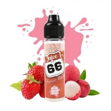 Fraise Litchi 50ml - JUICE 66 - BYCLOPE