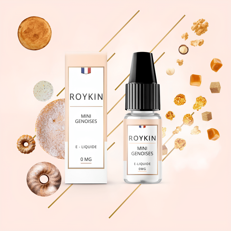 E-liquide Mini Génoises 10ml Roykin