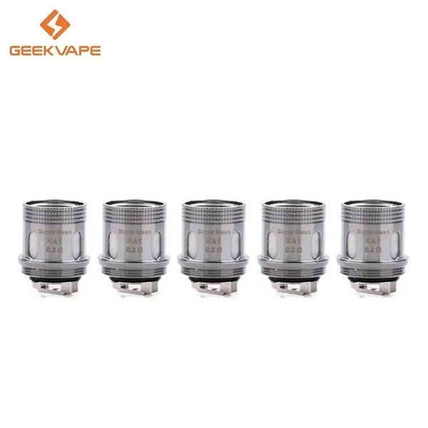 Pack Résistances Super Mesh (x5) - Geekvape - BYCLOPE