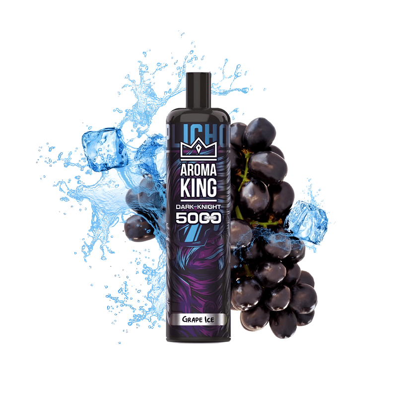 Puff Grape Ice Dark Knight 5000 - Aroma King - Sans Nicotine - BYCLOPE