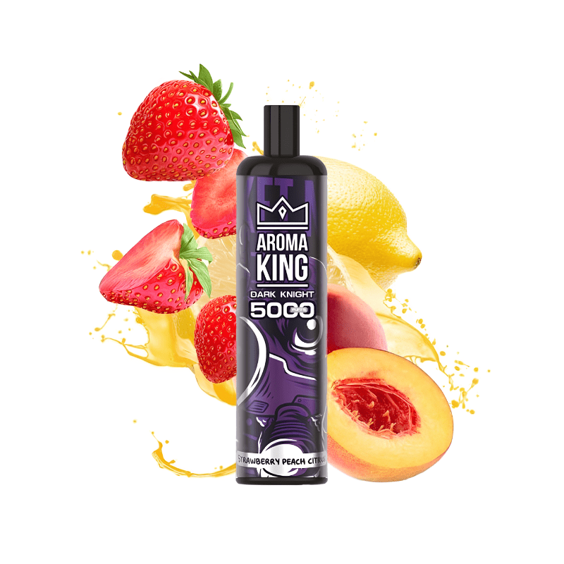 Puff Strawberry Peach Citrus Dark Knight 5000 - Aroma King - Sans Nicotine - BYCLOPE