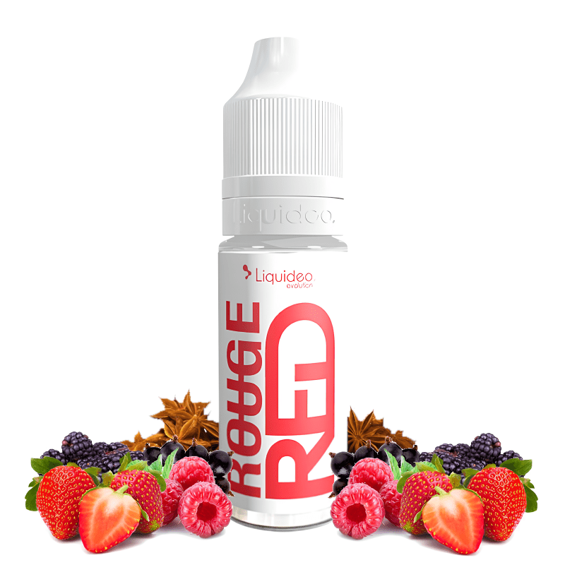 E-liquide Rouge Red 10ml Liquideo