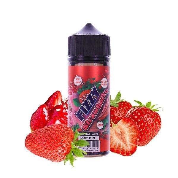 Strawberry 0mg 100ml Fizzy Juice - Mohawk & Co - BYCLOPE