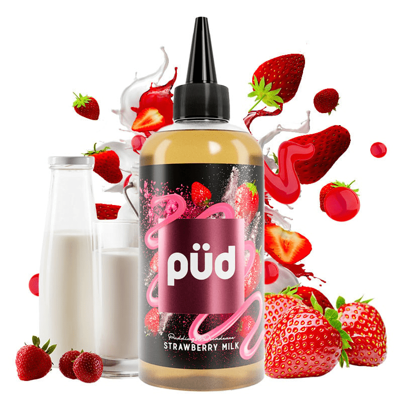 Strawberry Milk - PÜD Joe's Juice - 200ml - BYCLOPE