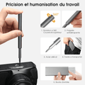 Tournevis de précision kit complet 51 en 1 - Kingsdun - BYCLOPE